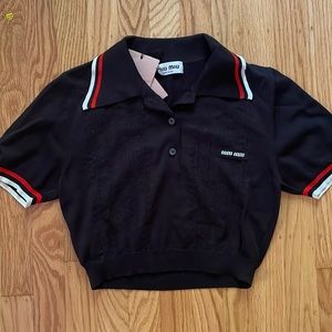miu miu crop top